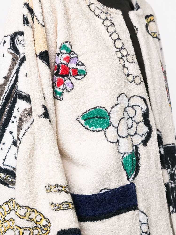 CHANEL Pre-Owned 1994 CC icon cardigan - White - image 5