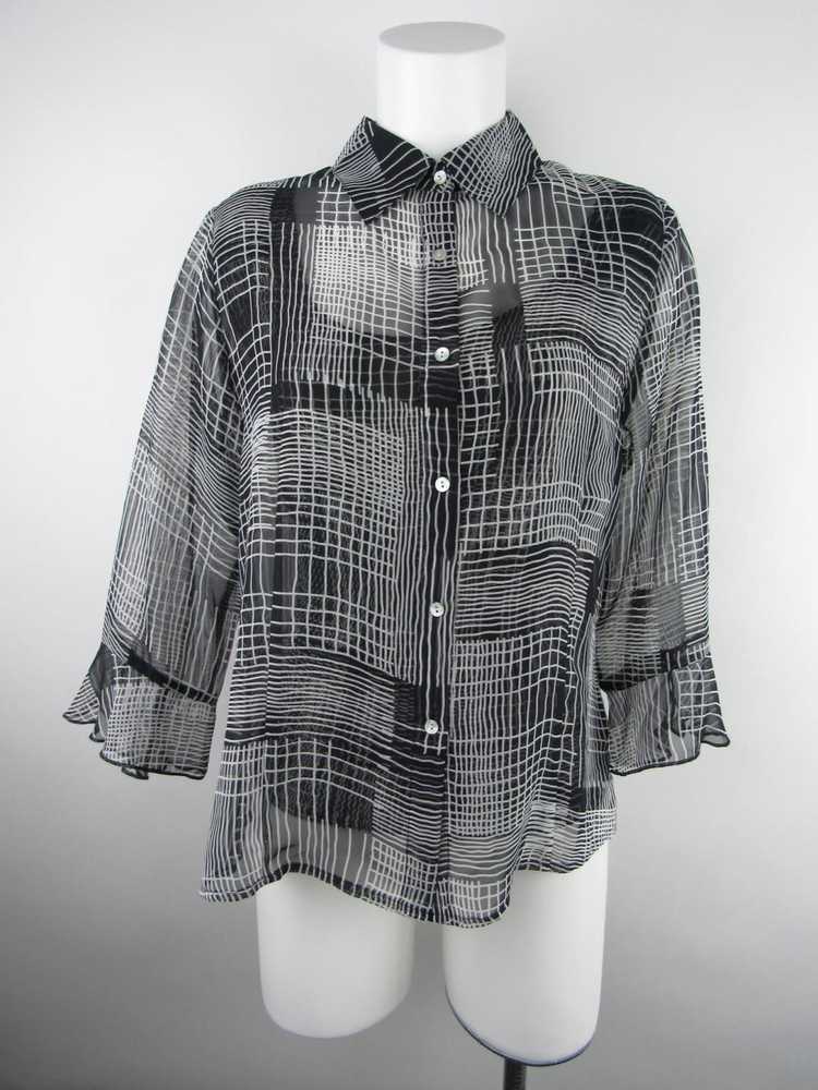 Nicola Button Down Shirt Top - image 1