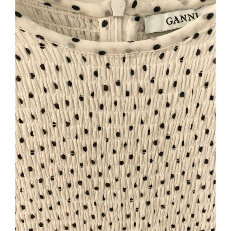Ganni Dress Viscose in White - image 4