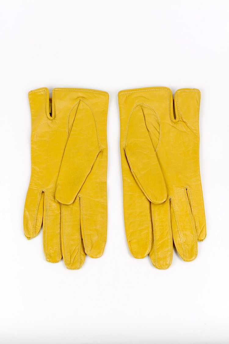 Punched Leather Gloves - image 3