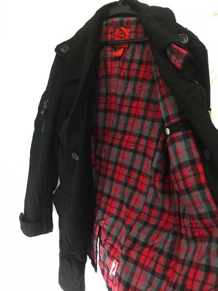 Japanese Brand TOUGH JEANSMITH Black Wool Jacket - image 5