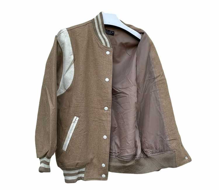 Japanese Brand × Varsity Jacket CHARGE ARNOLD PAL… - image 3