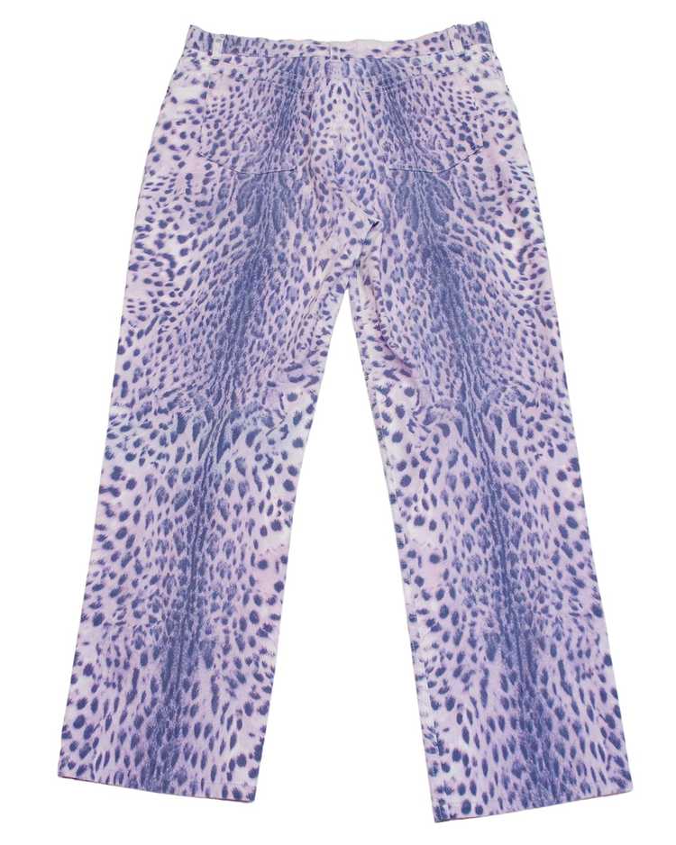 Roberto Cavalli Purple Leopard Jeans - image 2