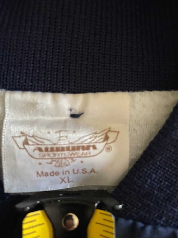 Auburn Sportswear Vintage Bomber Jacket “Made in … - image 3