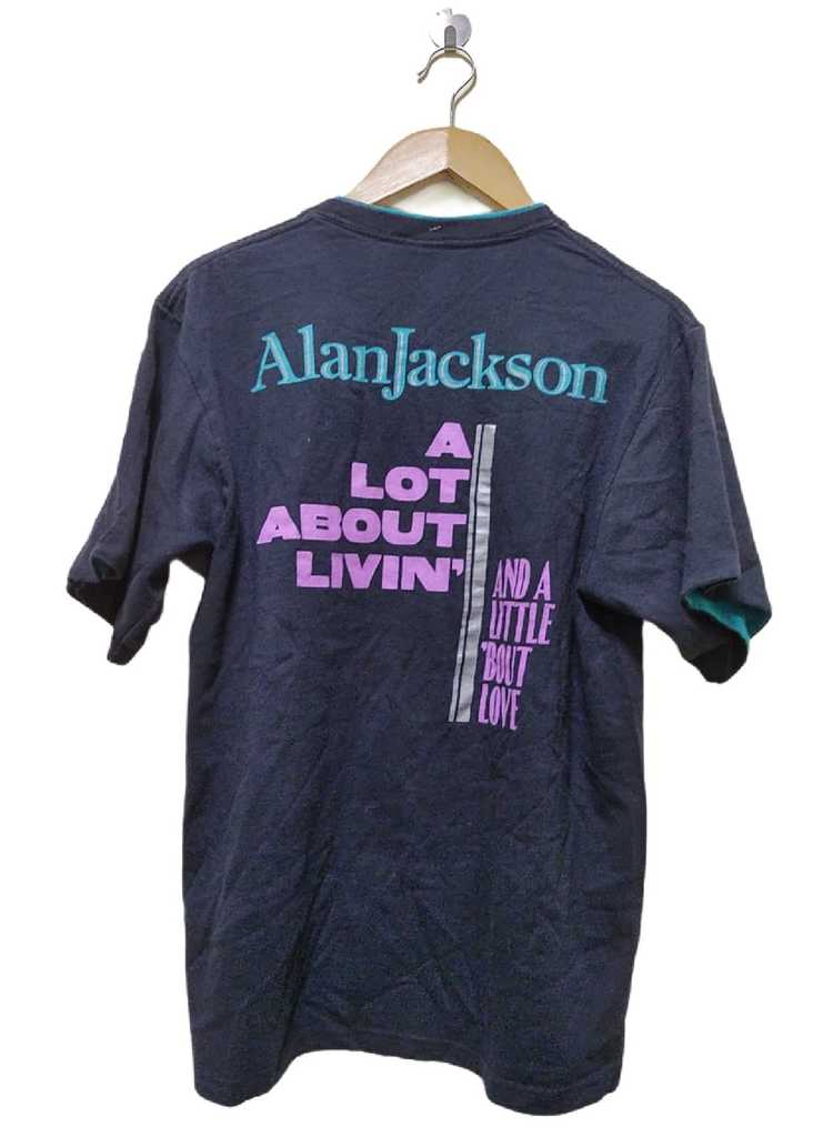 Band Tees × Vintage vintage 1992 Alan Jackson ame… - image 2