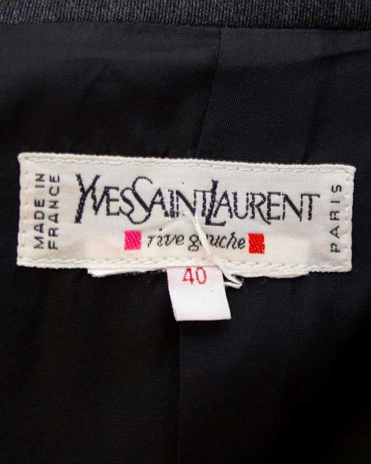 Yves Saint Laurent Grey Blazer - image 5