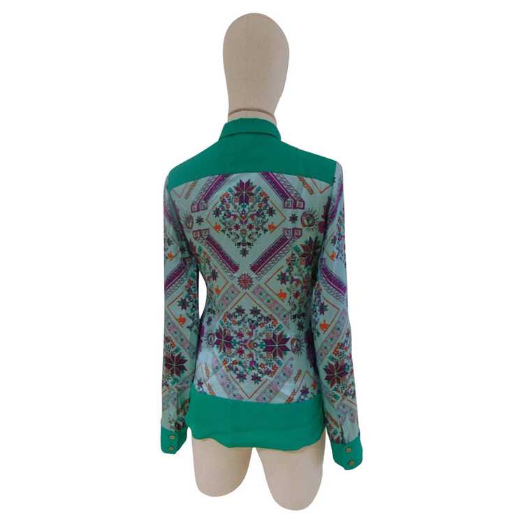 Versace Versace silk multicoloured shirt - image 3