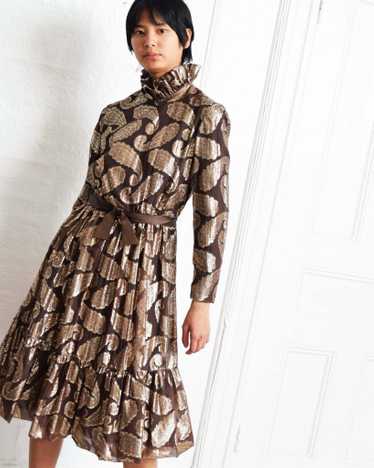 Vintage Ceil Chapman Paisley Dress - image 1