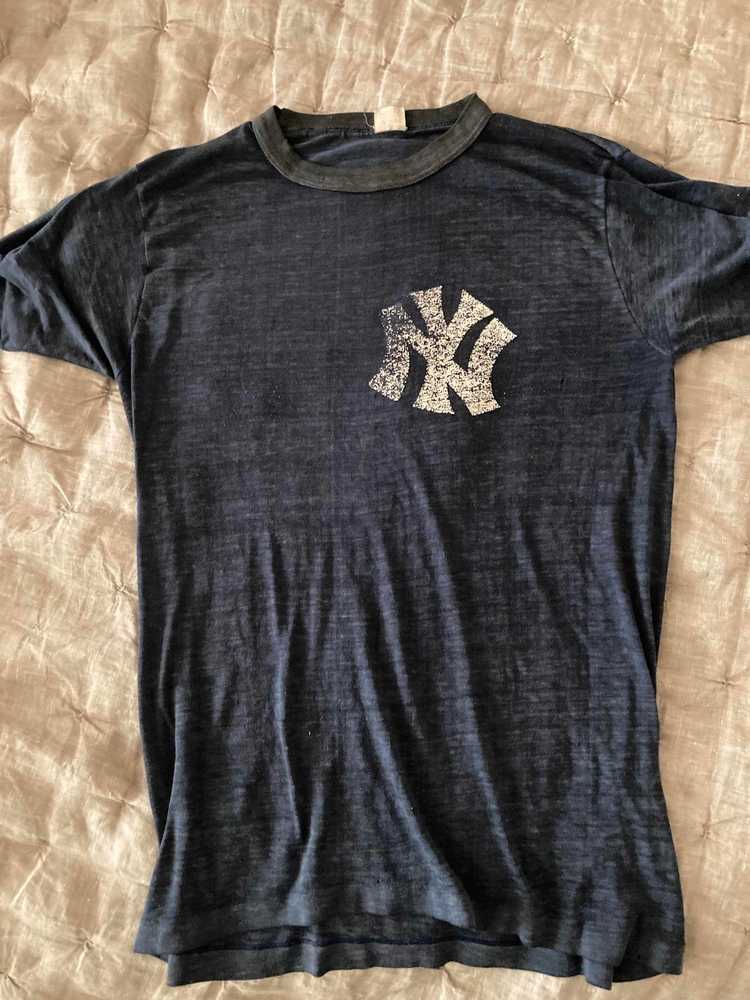 Vintage New York Yankees 2 By © Buck Tee Originals Shirt